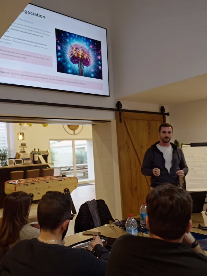 Masterclass devant le groupe